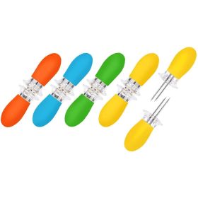 Corn Holders, 10Pcs Corn Cob Holders Stainless Steel Corn On The Cob Holders BBQ Fork Skewers For Home Cooking Parties Camping-Ban On Selling On Amazo