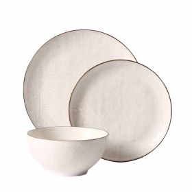 Stoneware Cream Murphy 12PC Dinnerware Set