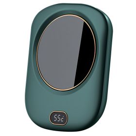 3 Color Options -- 1Pc Electric Coffee Mug Warmer For Desk Auto Shut Off USB Tea Milk Beverage Cup Heater Heating Plate For Office Home 3 Temperature (Color: Green)