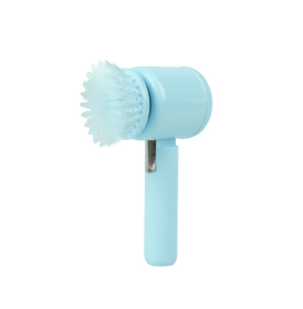The Electric Cleaning Brush Is Equipped With A Variety Of Brush Heads, Which Can Be Flexibly Switched For Different Scenarios Such As Kitchens And Bat (Color: Blue)
